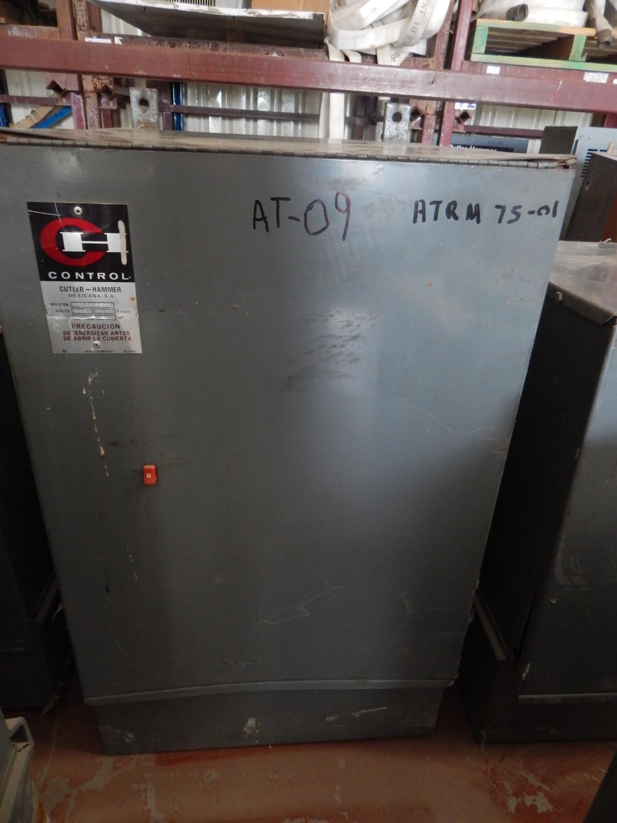ATR manual 75 HP modelo 9141H2264 marca Cutler Hammer - imagen 1