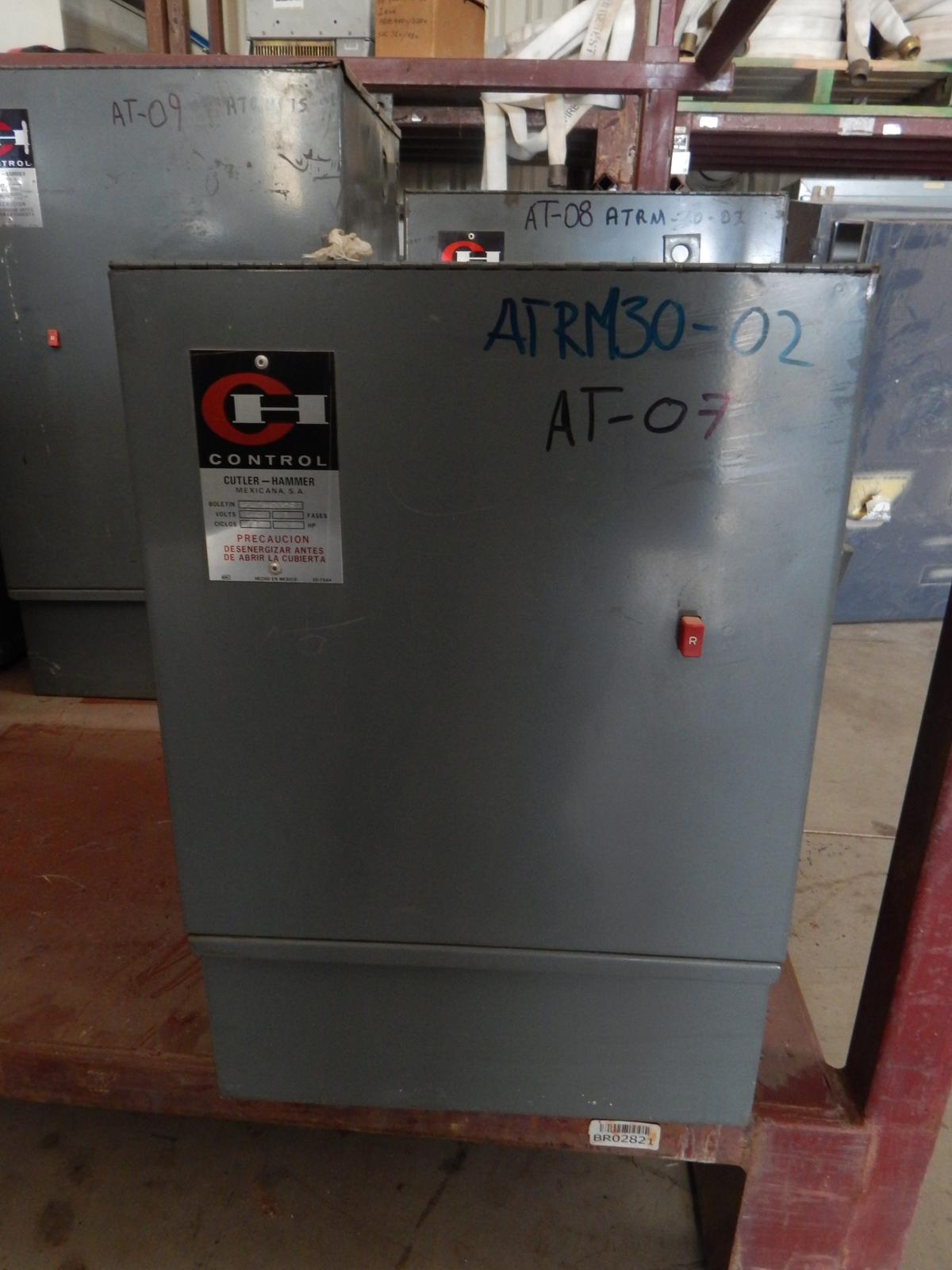 ATR manual 30 HP modelo 9141H2075 marca Cutler Hammer - imagen 1