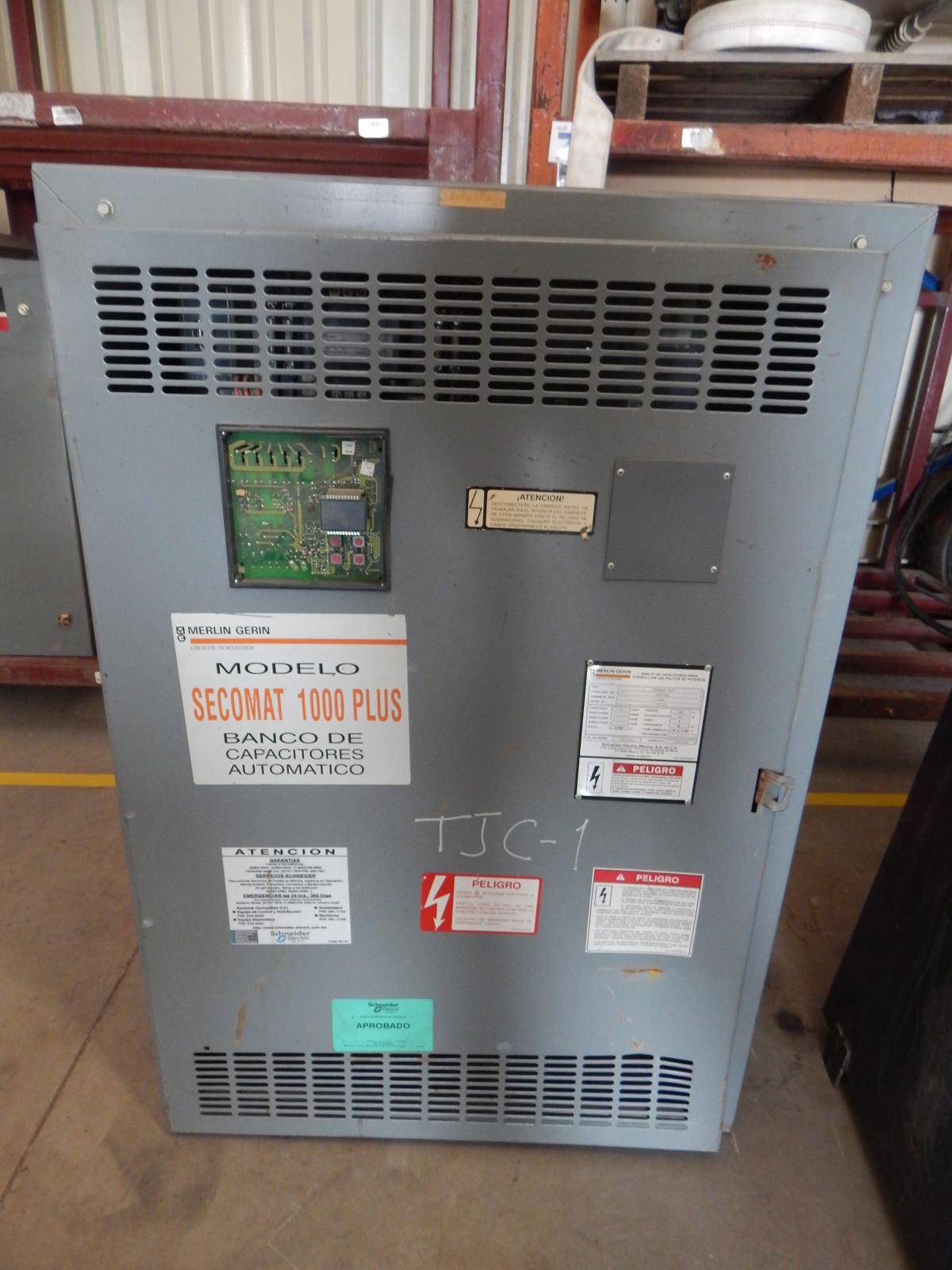 Banco capacitor 75 kVAR modelo SECOMAT 1000 PLUS marca MERLIN GERIN - imagen 1