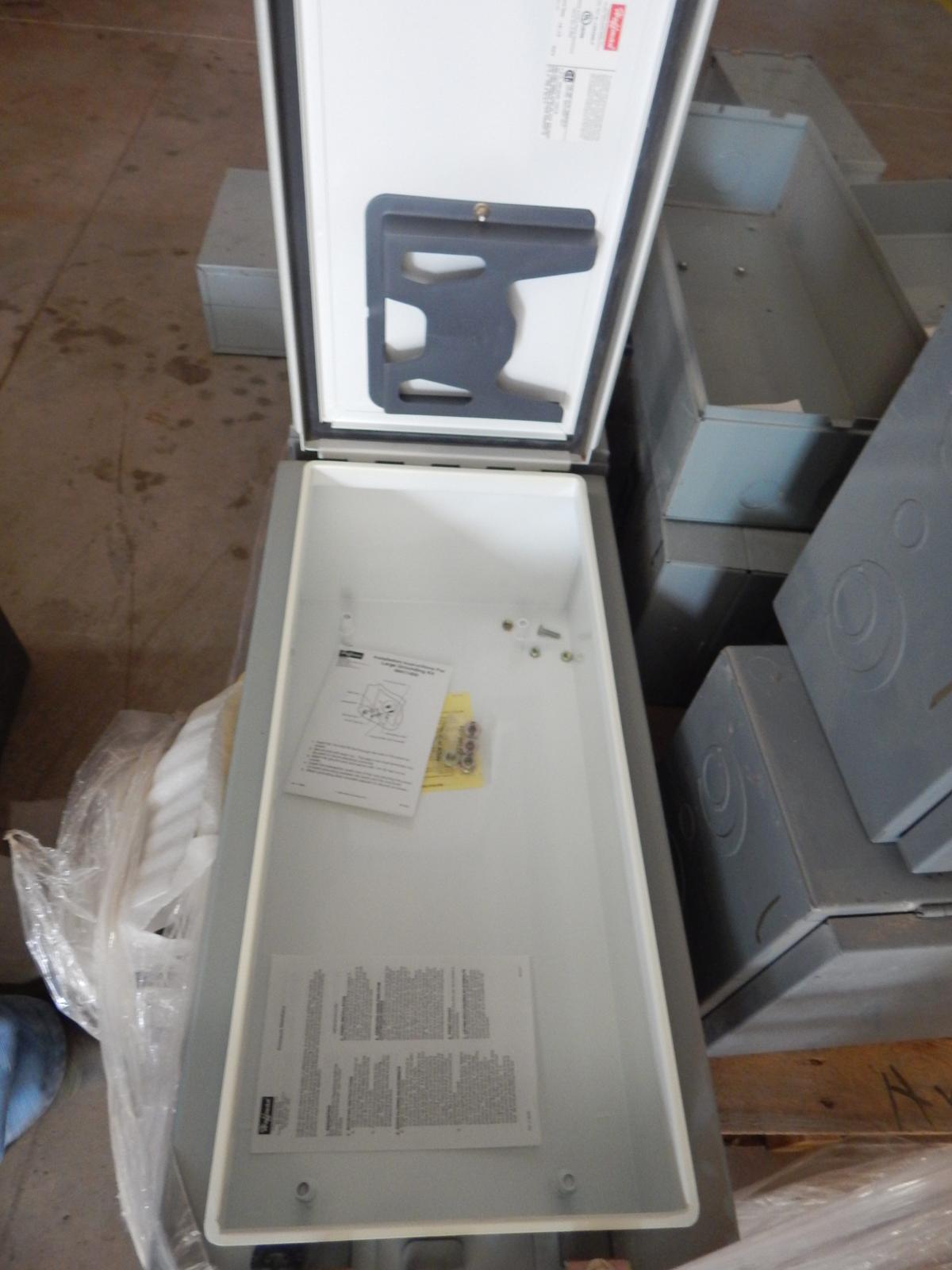 Caja de panel de control de 12x24x8" modelo A122408LP marca Hoffman - imagen 1