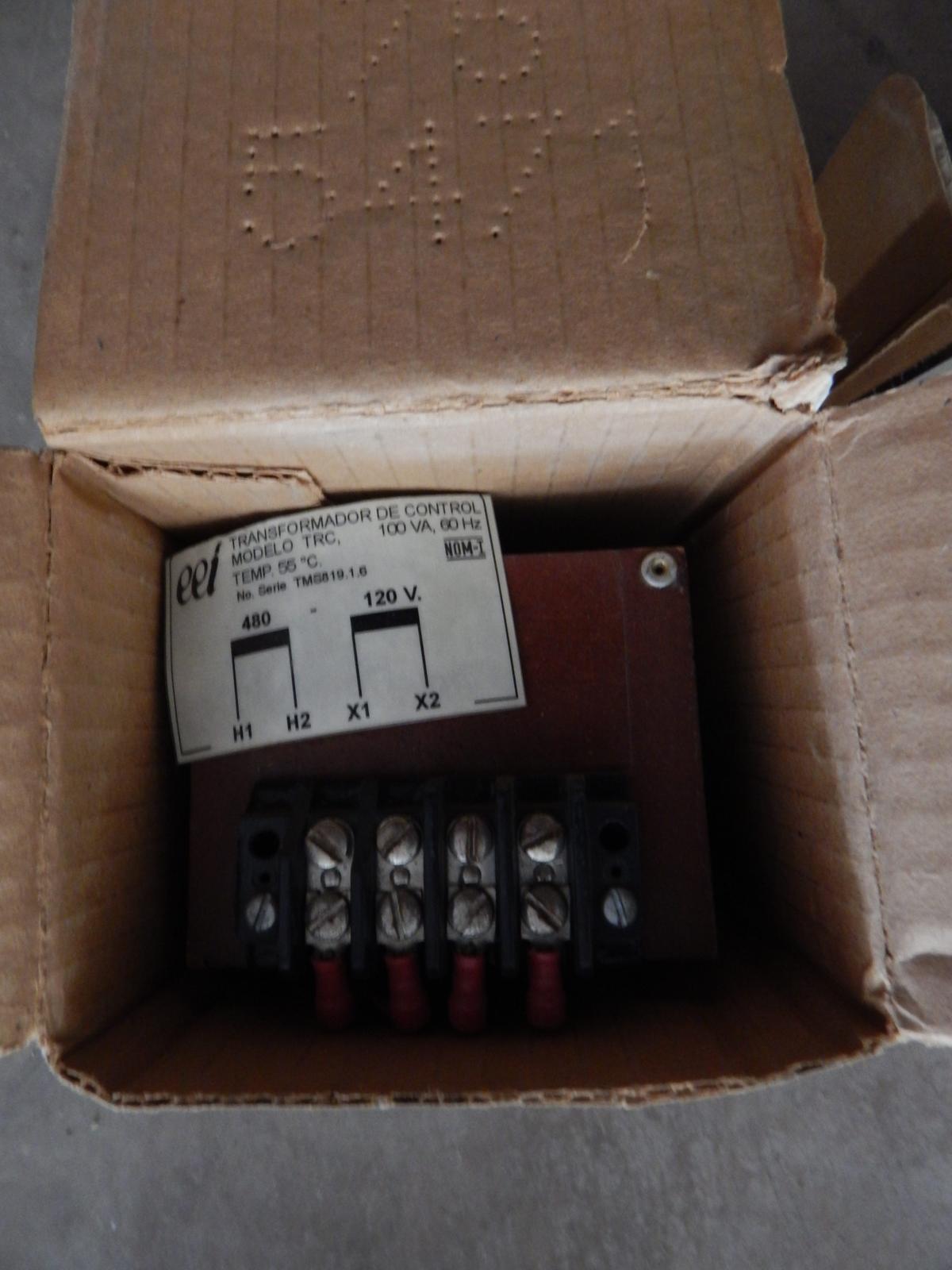 Transformador de control 100VA TMS819.1.6 modelo TRC marca EEI - imagen 1