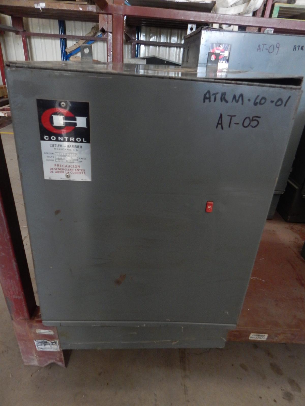 ATR manual 60 HP modelo 9141H2307 marca Cutler Hammer - imagen 1