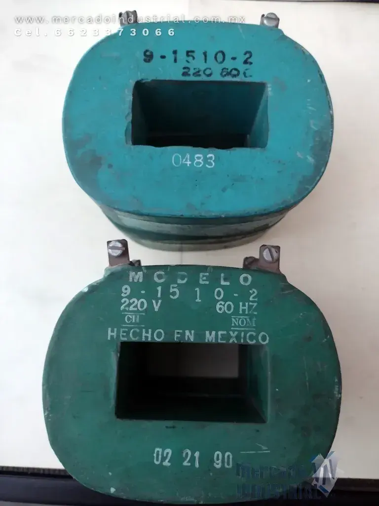 Bobina magnética 220V modelo 9-1510-2 marca Cutler Hammer - imagen 1