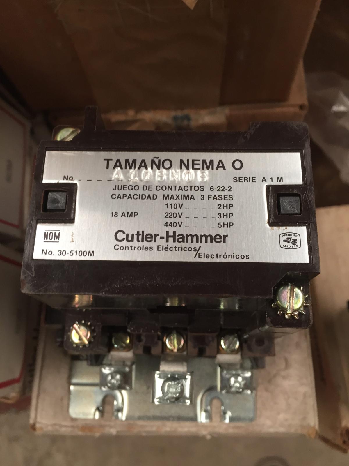 Contactor 18 A C10BN3B marcar Cutler-Hammer - imagen 1