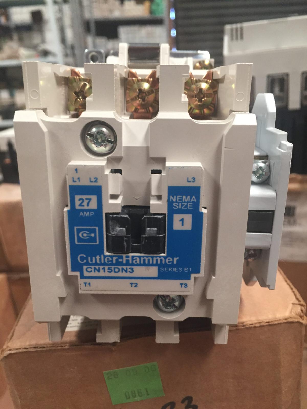 Contactores Magnéticos 27 AMP marca Eaton Cutler Hammer - imagen 1