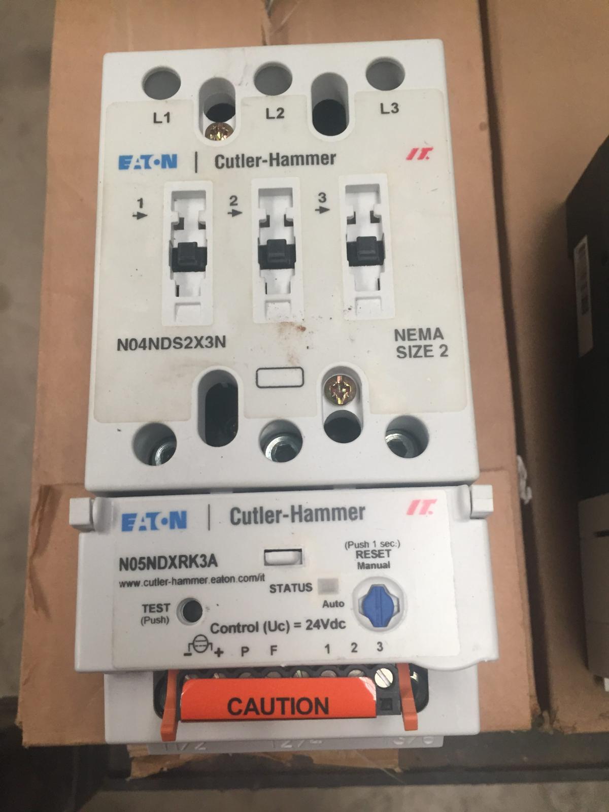 Arrancador 45 AMP modelo N101DS2K3A marca Cutler Hammer - imagen 1