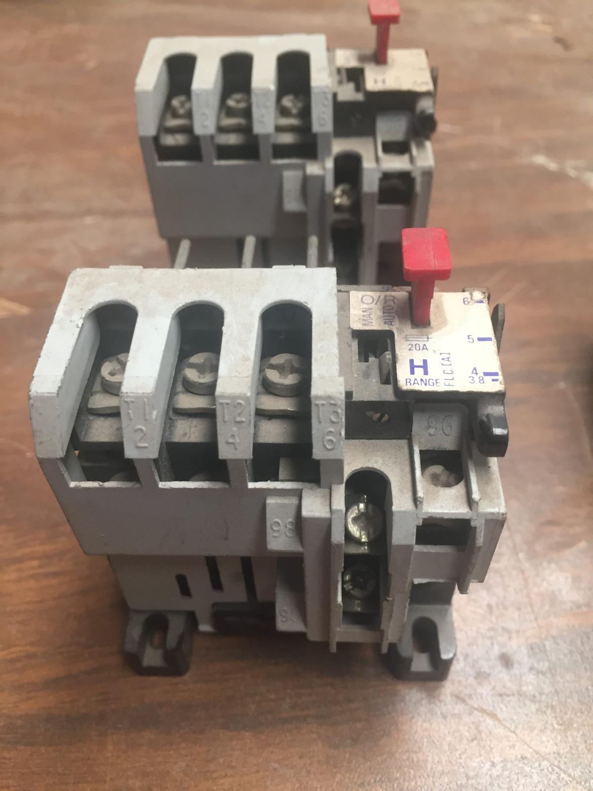 Relevadores de sobrecarga 20 A modelo C315FNA3 marca Cutler Hammer - imagen 1