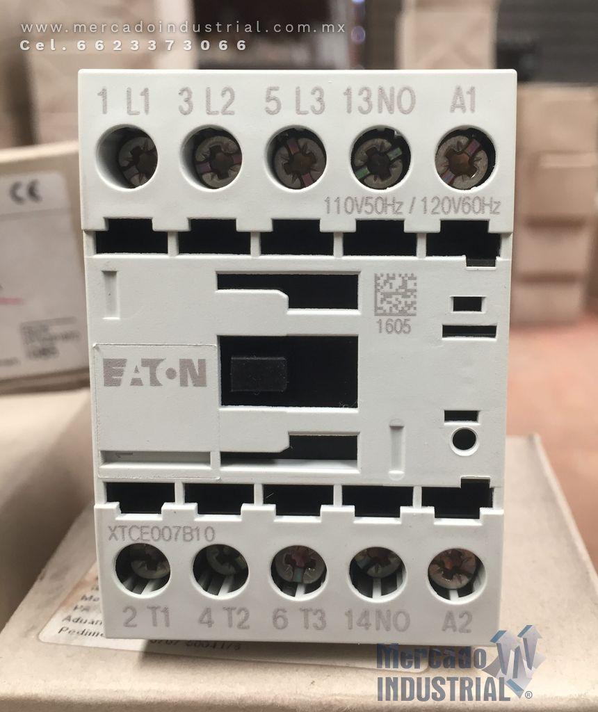Contactor 3 Polos 7 AMP XTCE007B10A marca Eaton - imagen 1