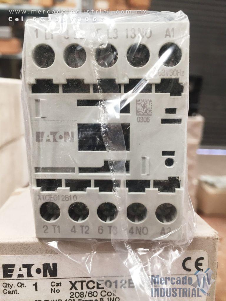 Contactor 3 Polos 12 AMP modelo XTCE012B10E marca Eaton - imagen 1