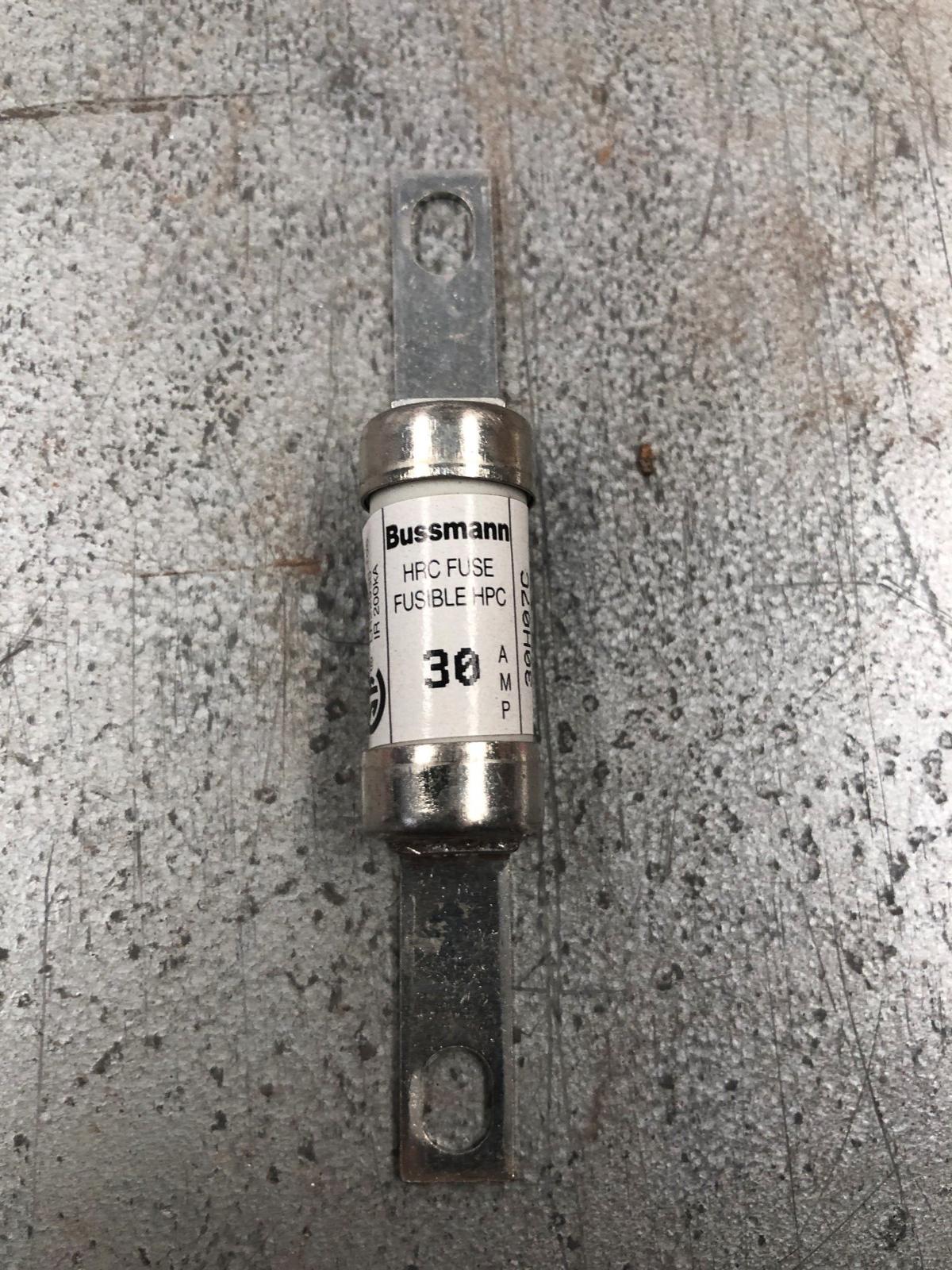 Fusible 30 AMP 600V modelo 30H07C marca Bussmann - imagen 1