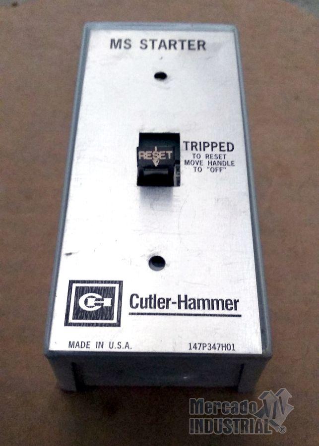 Arrancador manual 127-240 V modelo MST01SN marca Cutler Hammer - imagen 1