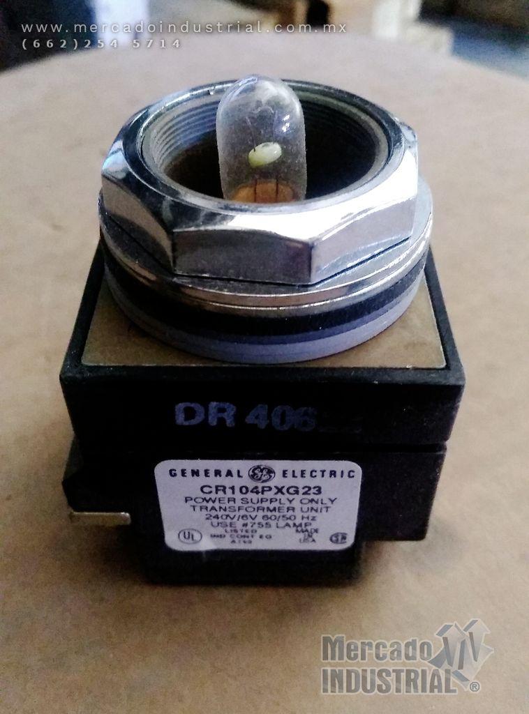 Botón de iluminación tipo transformador 240V/6V modelo CR104PXG23 marca General Electric - imagen 1