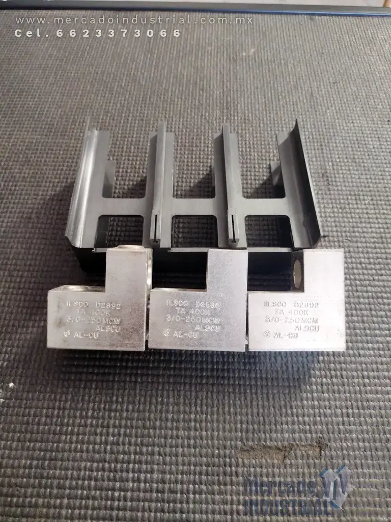Zapata terminal 400 A modelo 3TA400K marca Cutler Hammer - imagen 1