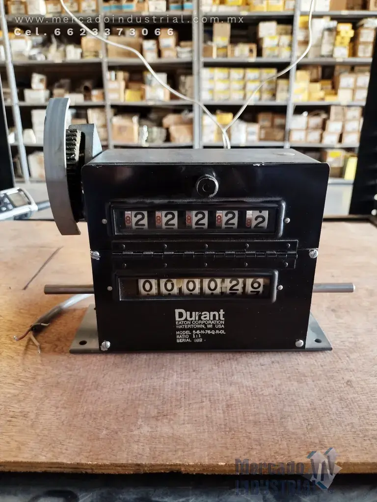 Contador predeterminado 1:1 modelo 5-6-N-76-Q-R-CL marca Eaton Durant - imagen 1