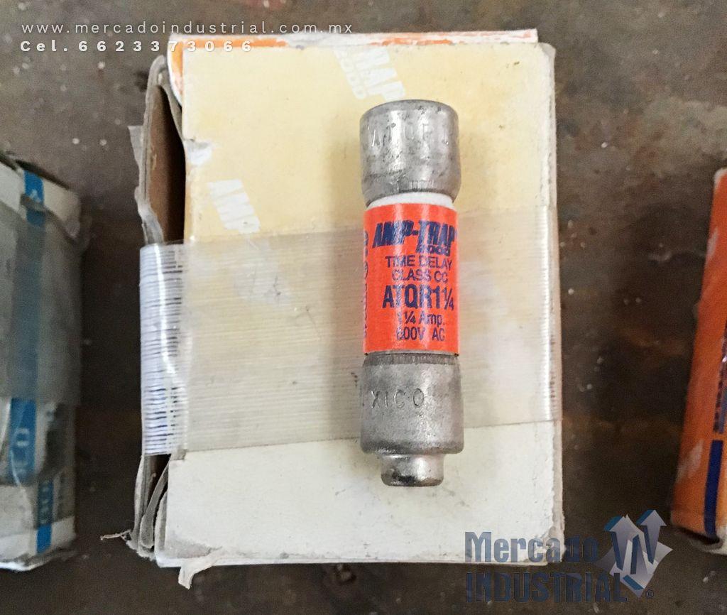 Fusible 1 1/4 AMP 600V modelo ATQR1 1/4 marca Gould Shawmut - imagen 1