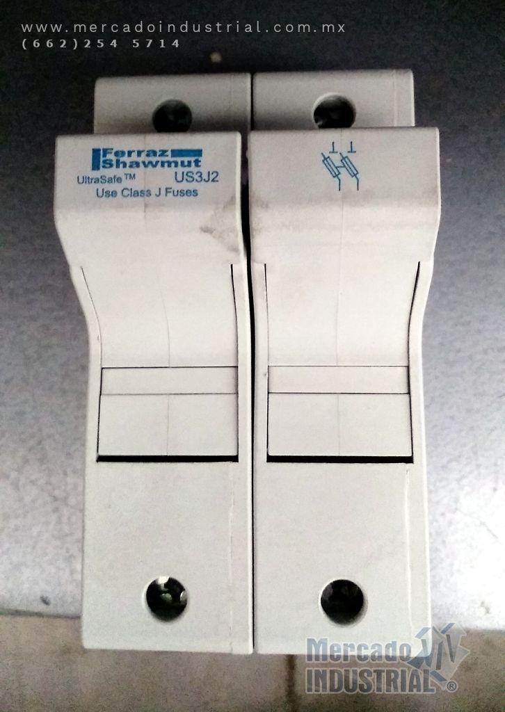 Caja portafusible 30 AMP 600V modelo US3J2 marca Ferraz Shawmut - imagen 1