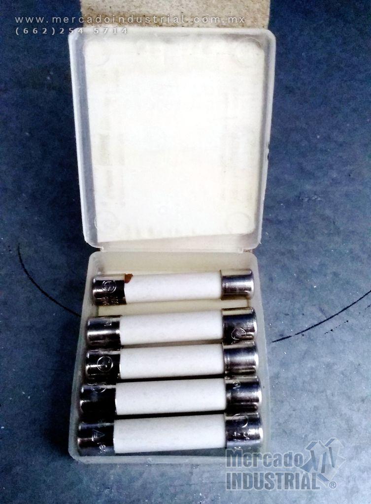Fusible acción rápida 4 AMP 125/250 VAC modelo GAB4 marca Gould Shawmut - imagen 1