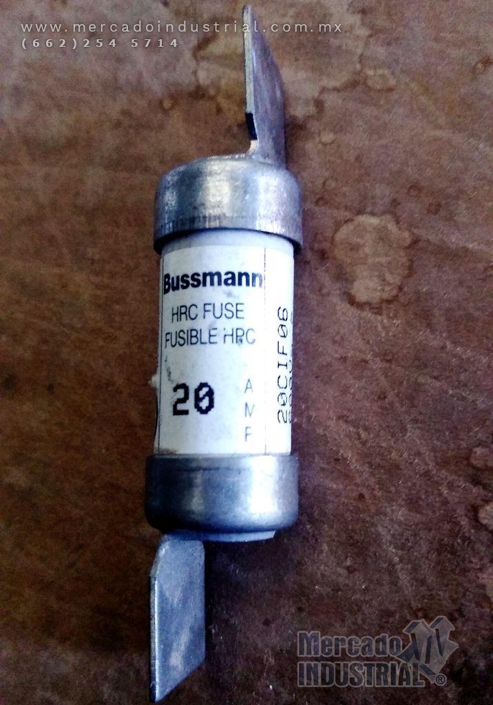 Fusible 20 AMP 600V modelo HRCI-MISC marca Bussmann - imagen 1