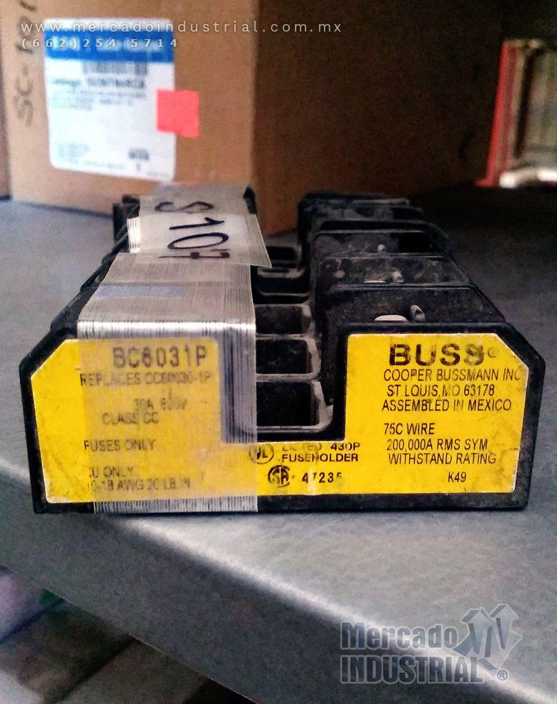 Porta fusible BC6031P marca Buss - imagen 1