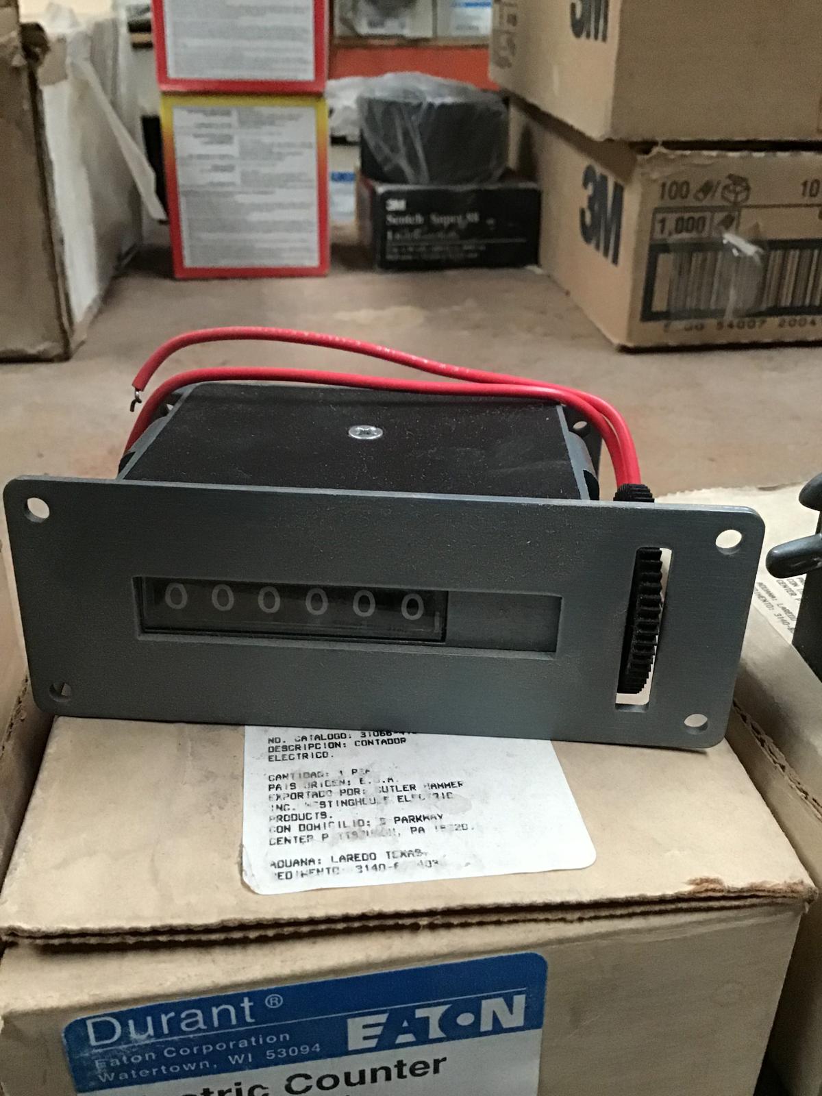 Contador modelo 6-Y-1-RMF-PM-230A marca Eaton Durant - imagen 1