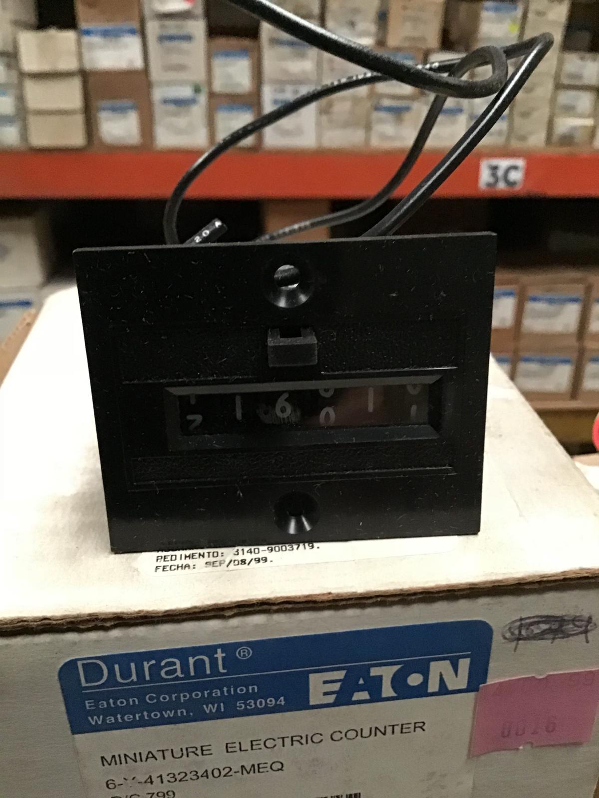 Contador 6 dígitos 24VDC modelo 6-Y-41323402-MEQ marca Eaton Durant - imagen 1