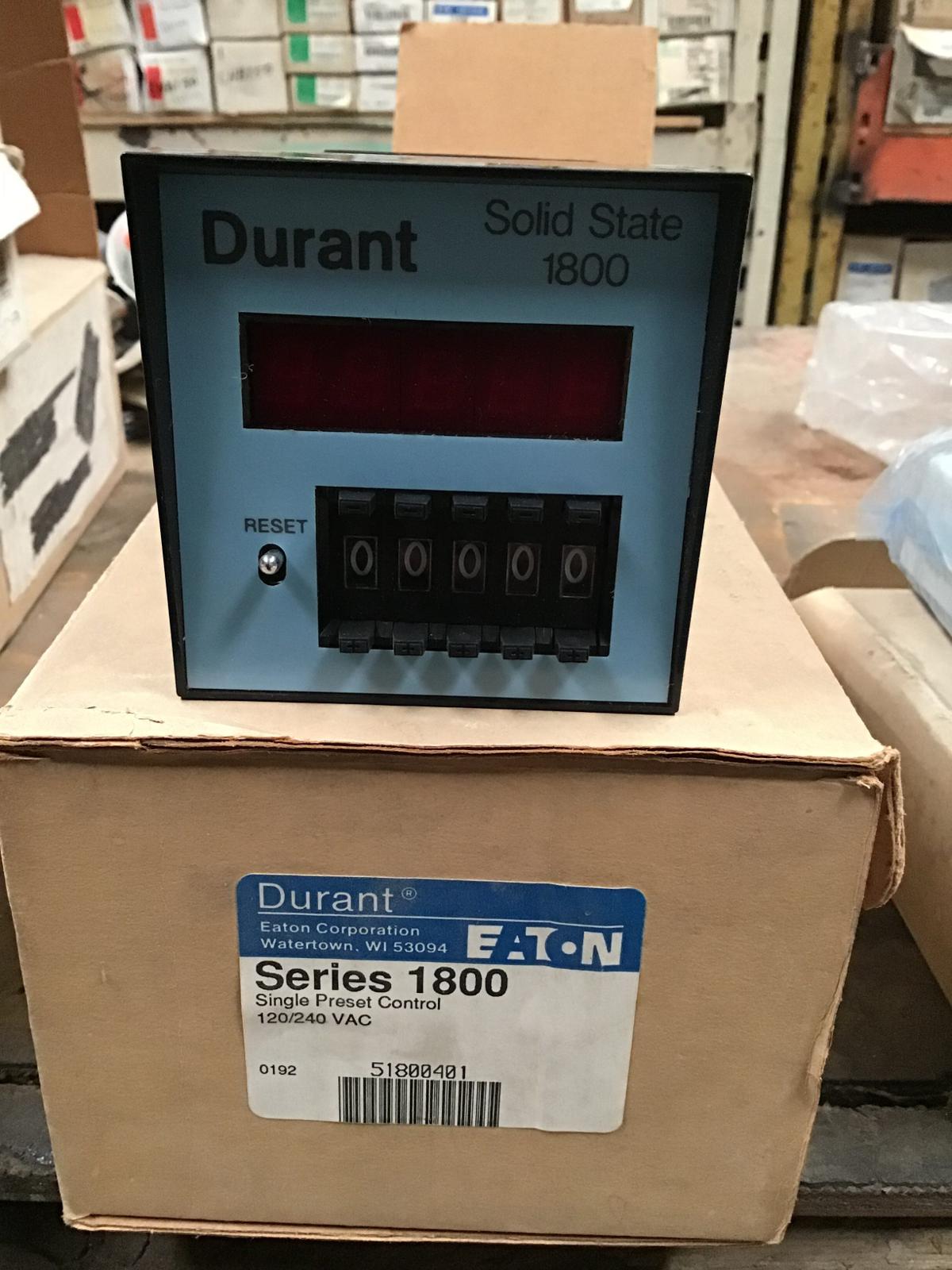 Control preestablecido modelo 1800-511 marca Eaton Durant - imagen 1