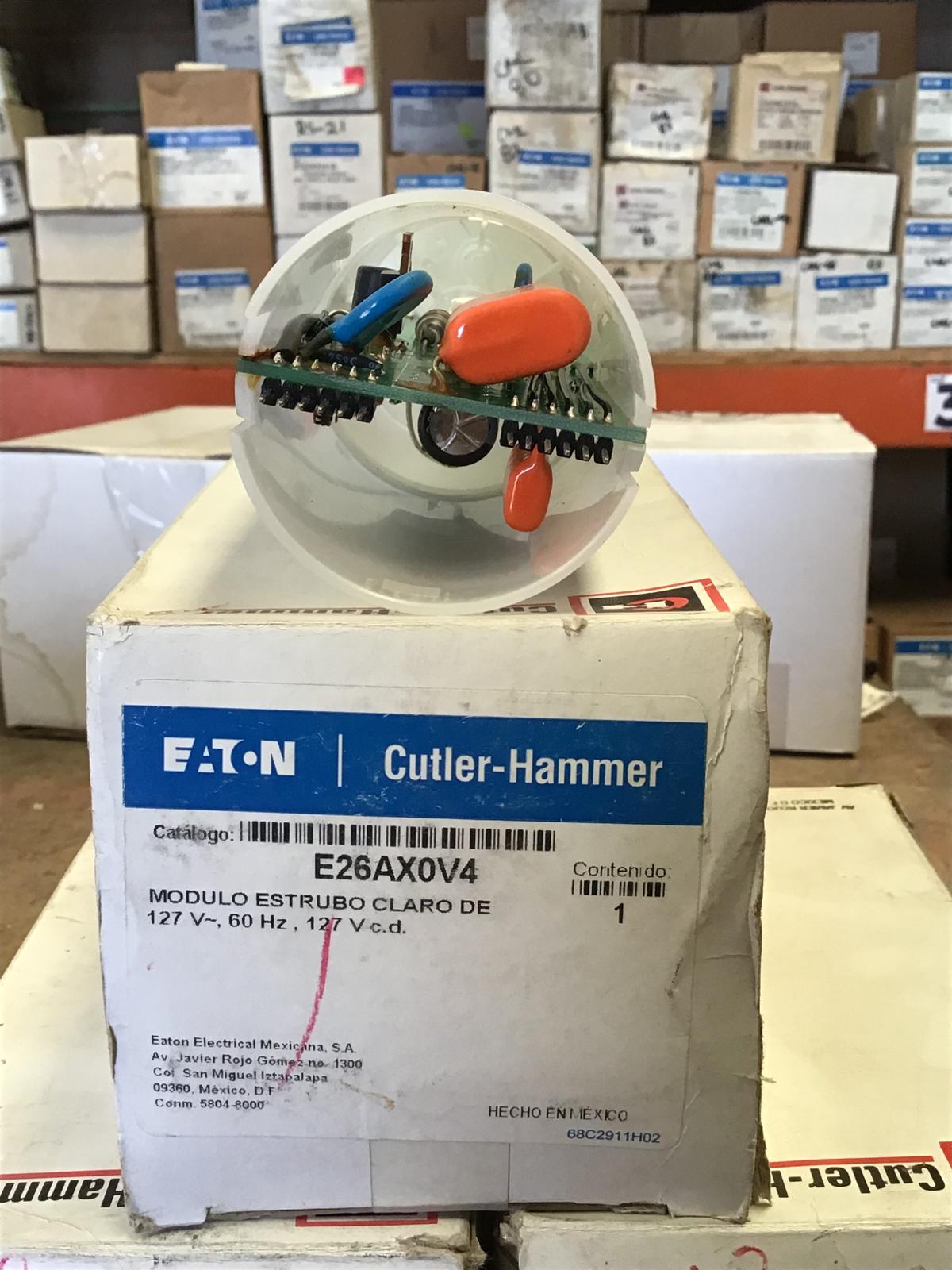 Módulos estrubo claro modelo E26AX0V4 marca Cutler Hammer - imagen 1