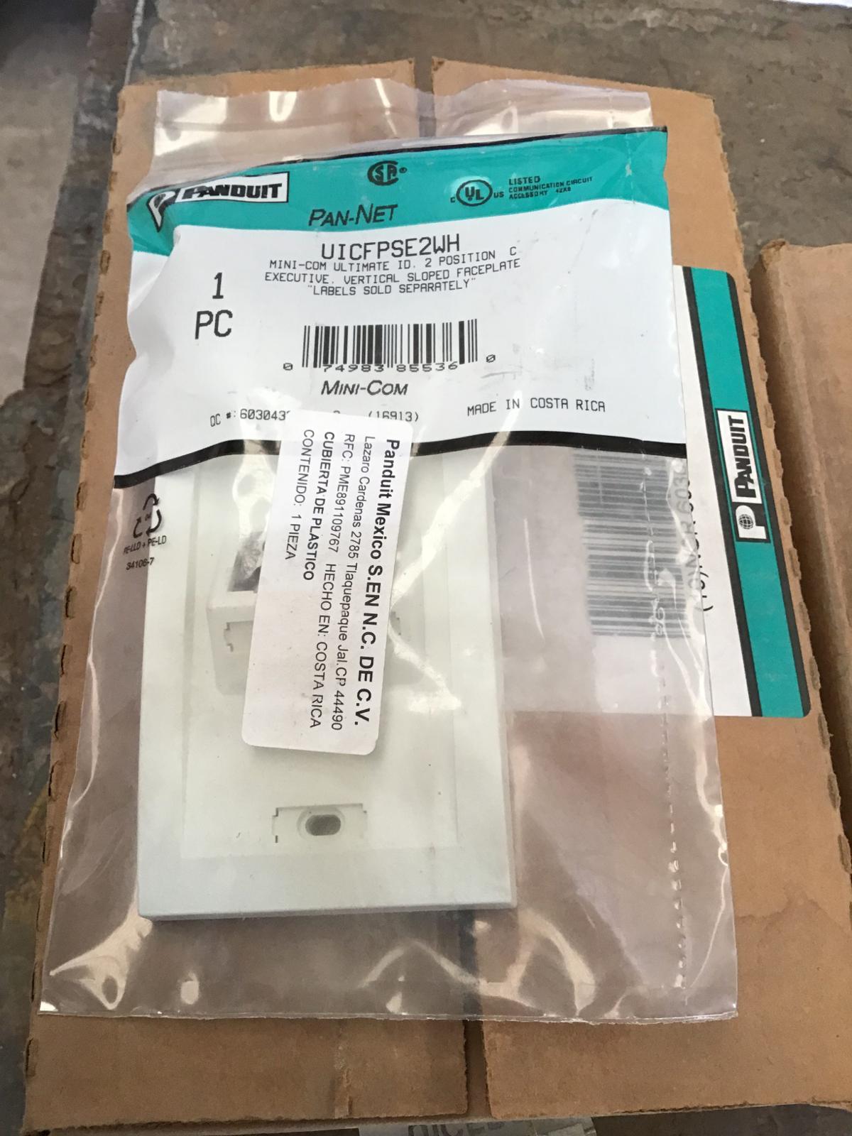 Tapa vertical marca PANDUIT modelo UICFPSE2WH - imagen 1