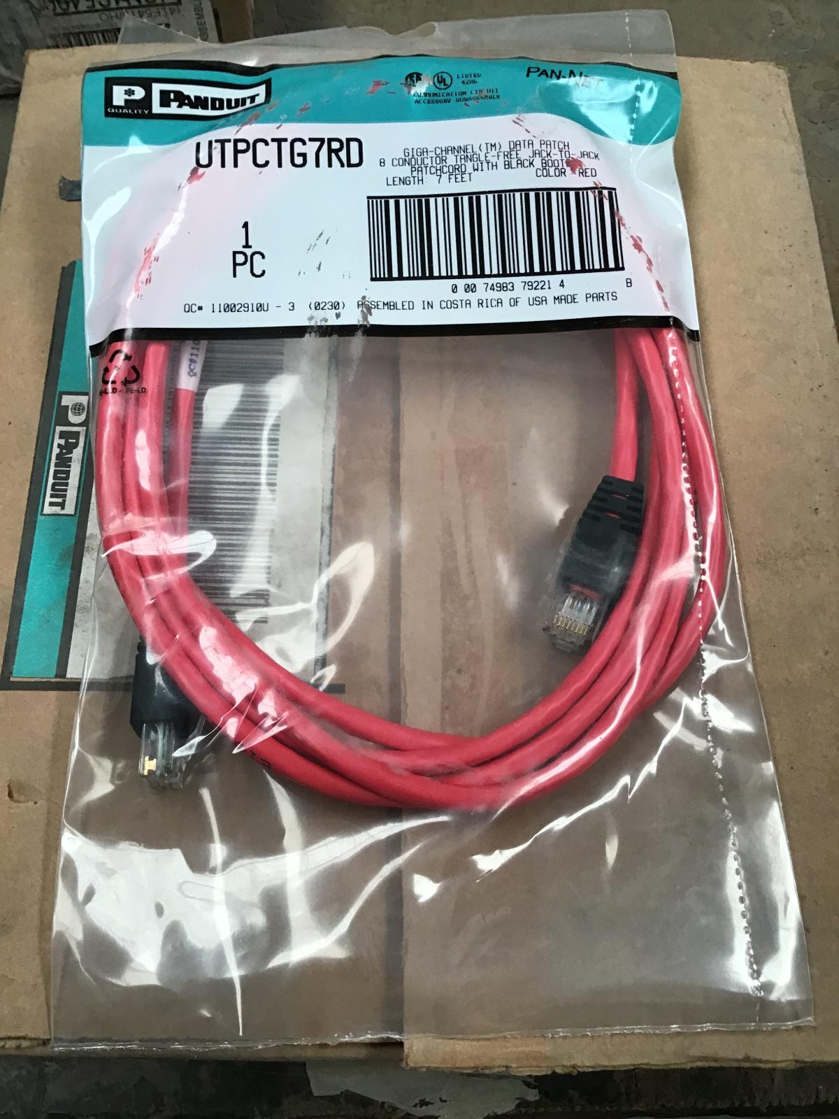 Cable UTP marca PANDUIT modelo UTPCTG7RD - imagen 1
