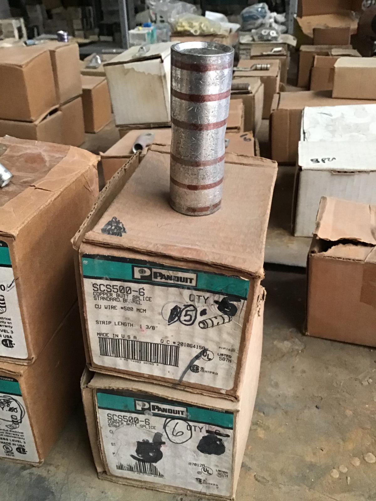 Empalme de cobre modelo SCS500-6 marca PANDUIT - imagen 1