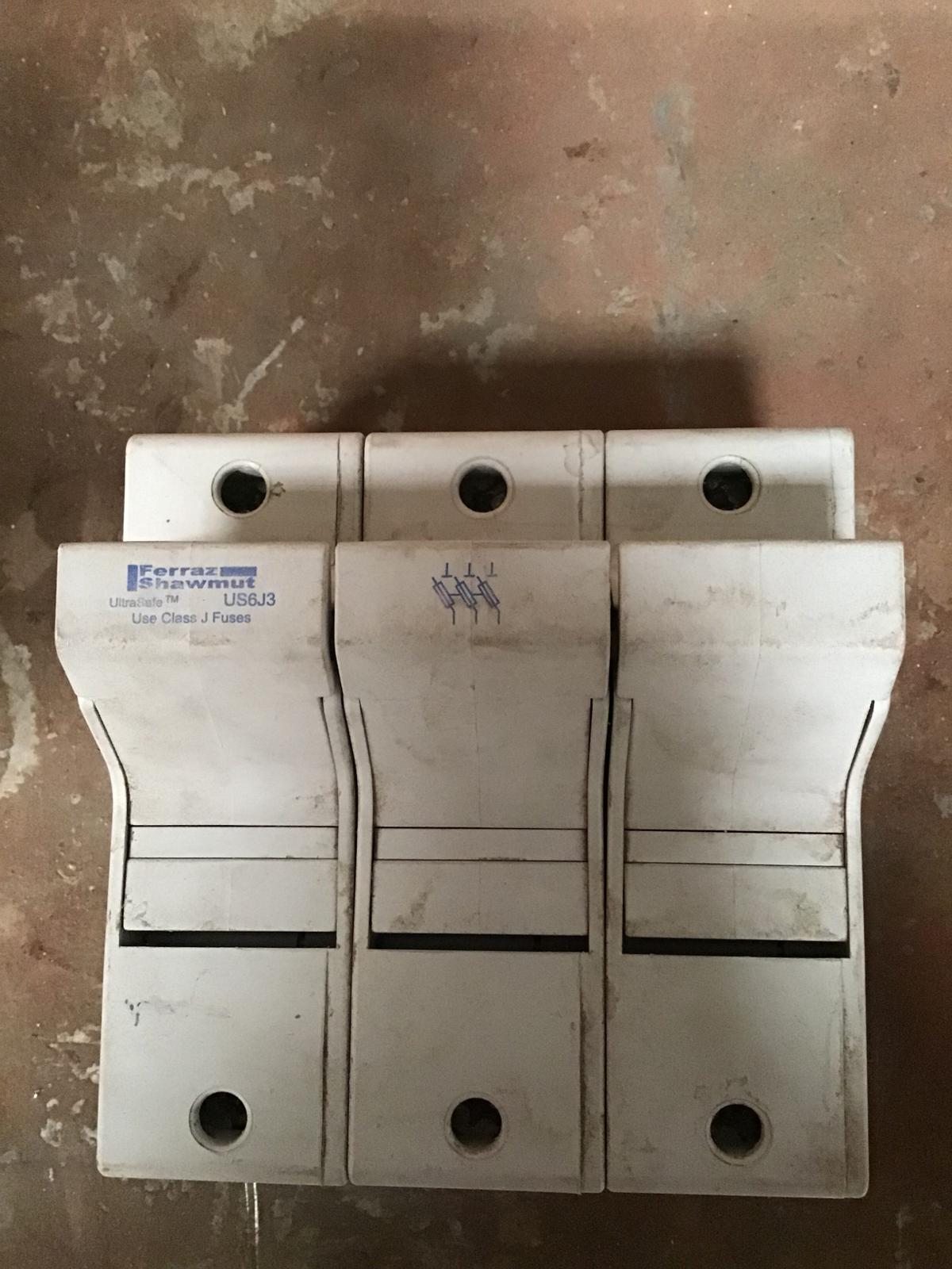 Porta fusible 60 AMP marca Ferraz Shawmut - imagen 1