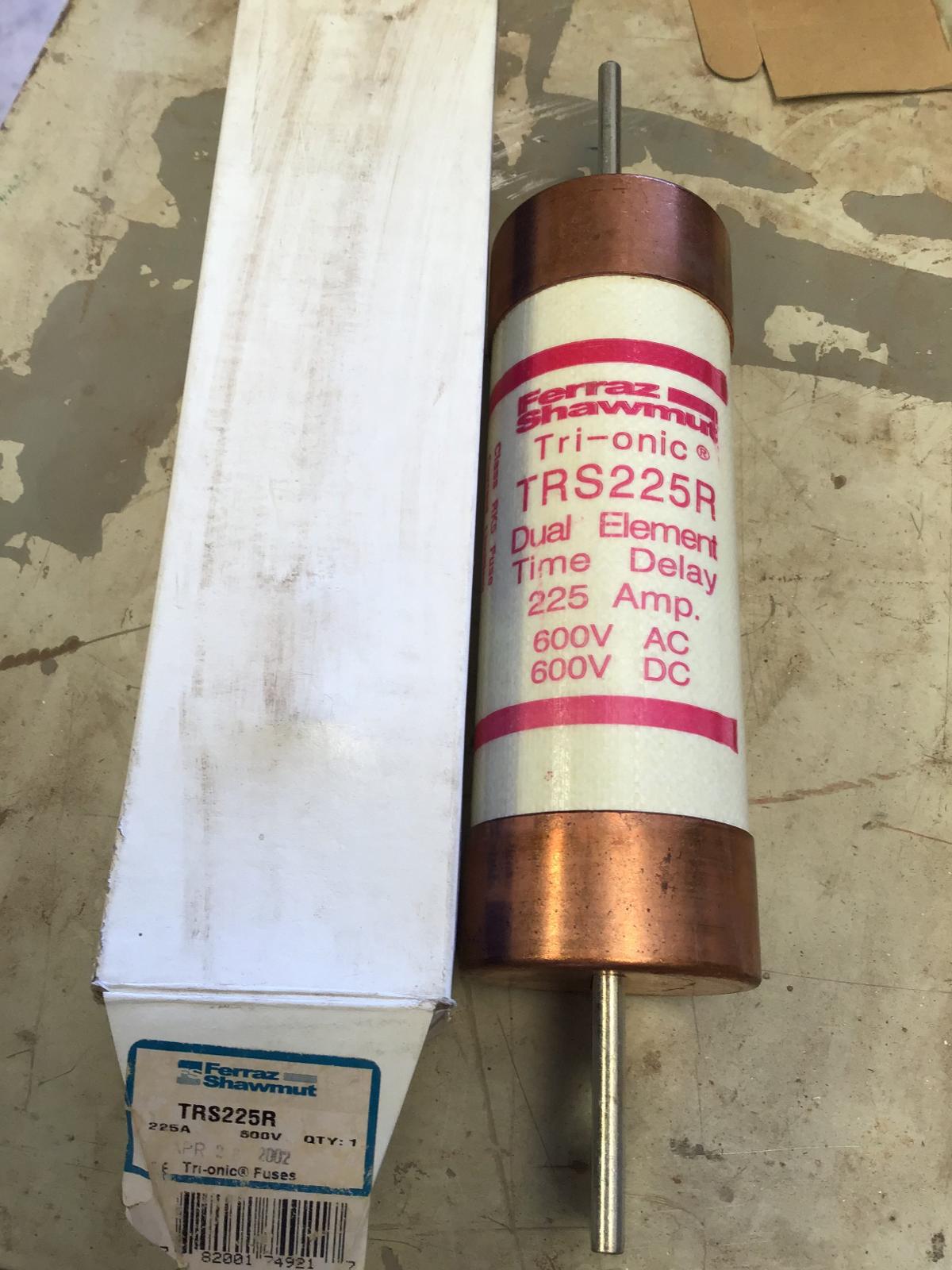 Fusible 225 AMP 500V modelo TRS225R marca Ferraz Shawmut - imagen 1