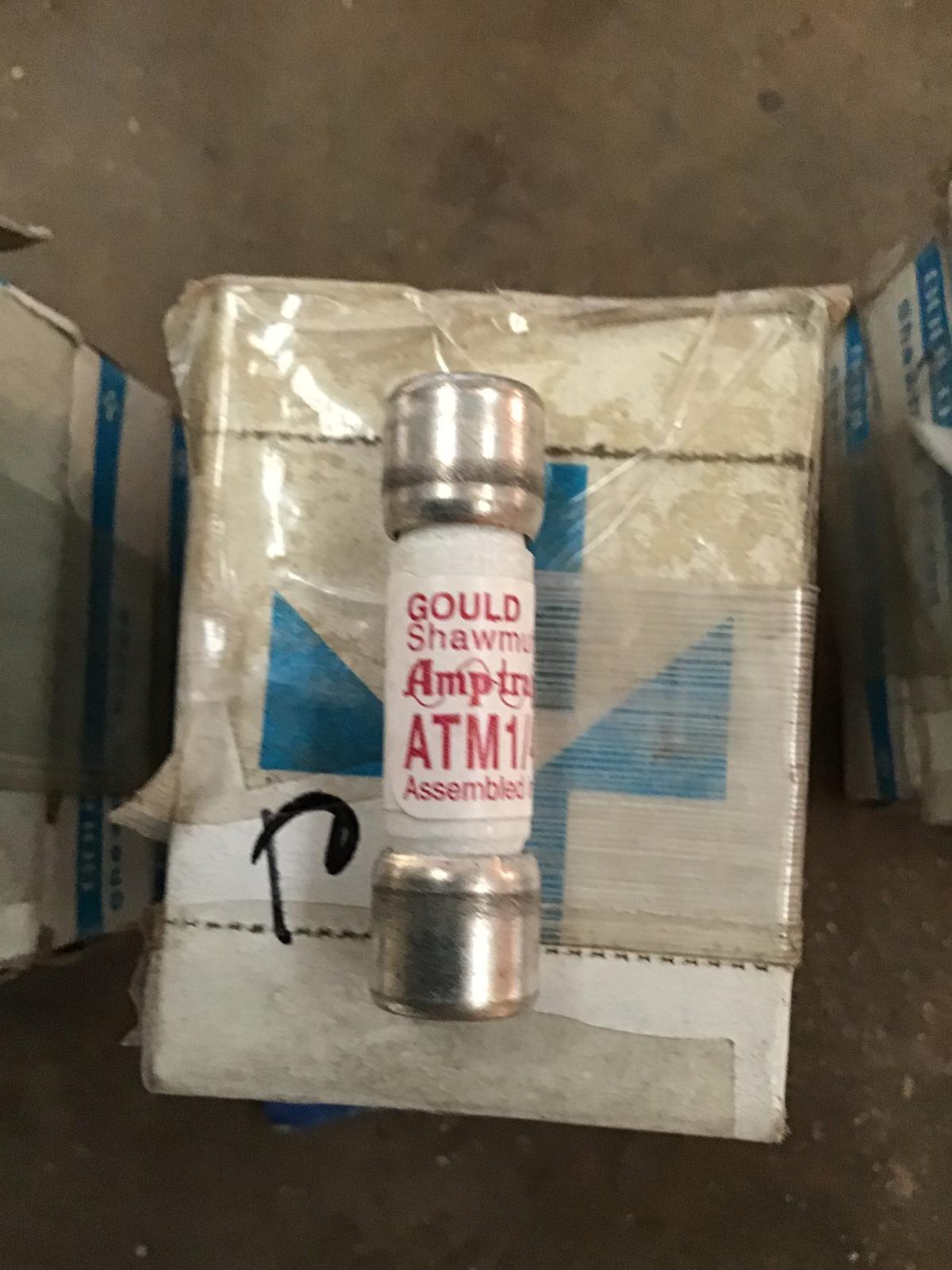 Fusible 1/4 AMP 600V modelo ATM1/4 marca Gould Shawmut - imagen 1