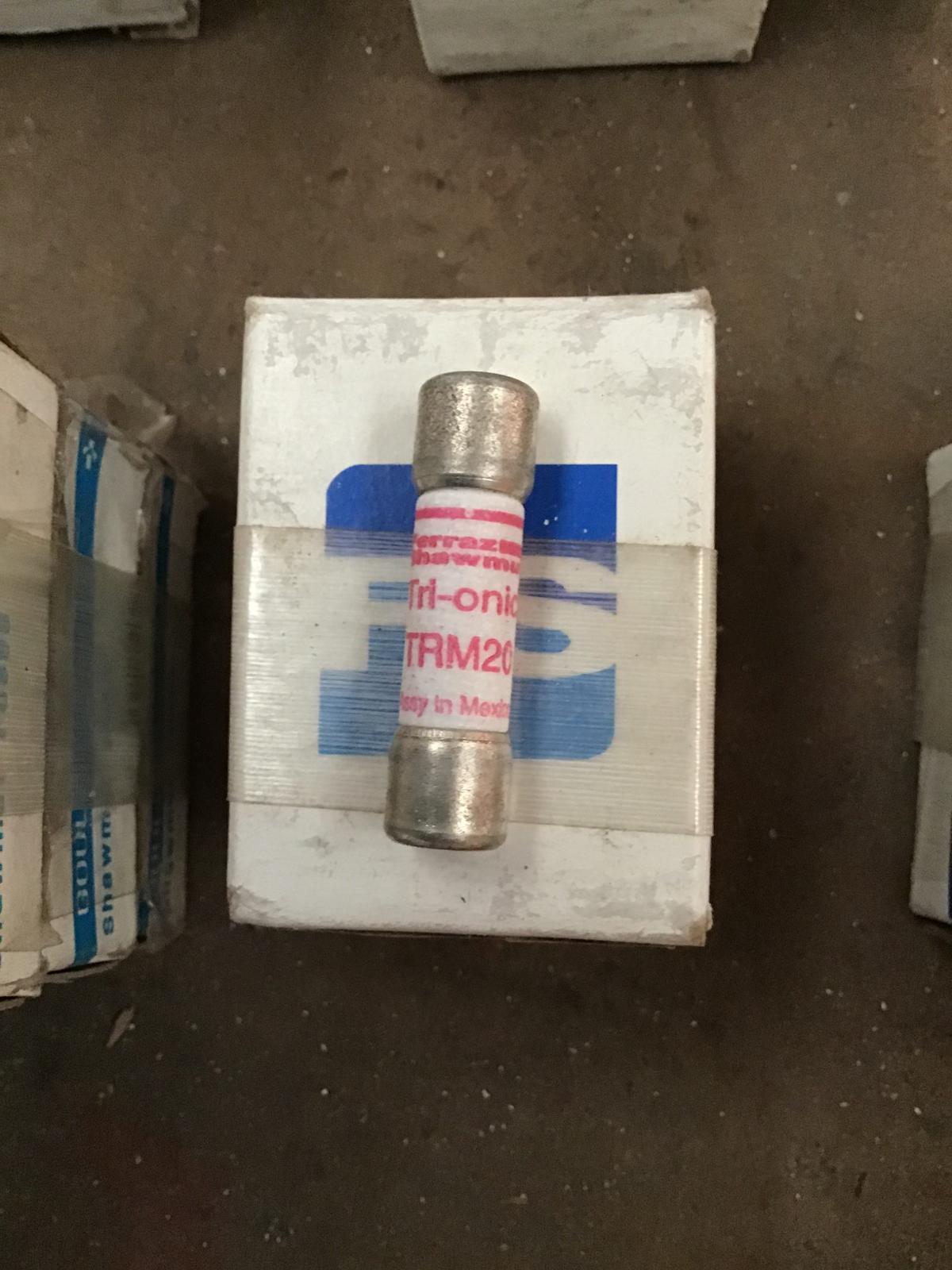 Fusible 20 AMP 250V modelo TRM20 marca Ferraz Shawmut - imagen 1