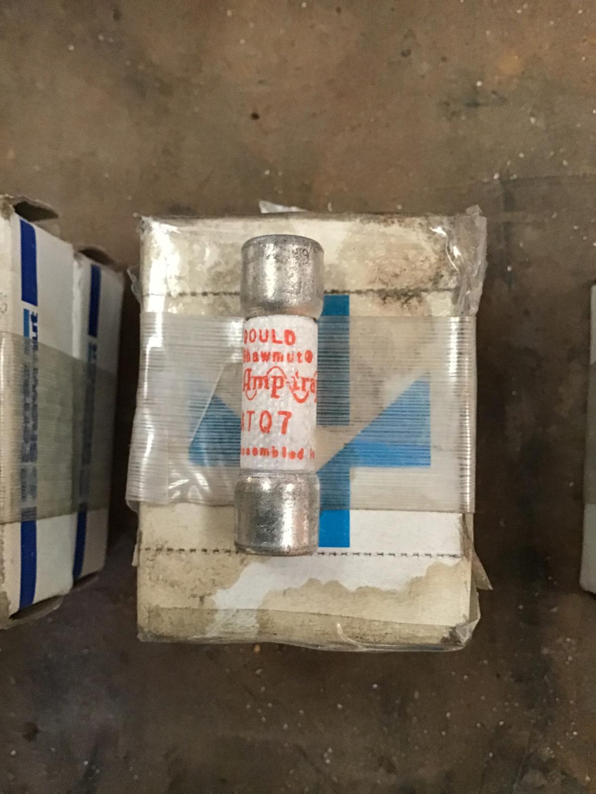 Fusible 7 AMP 500V modelo ATQ7 marca Gould Shawmut - imagen 1