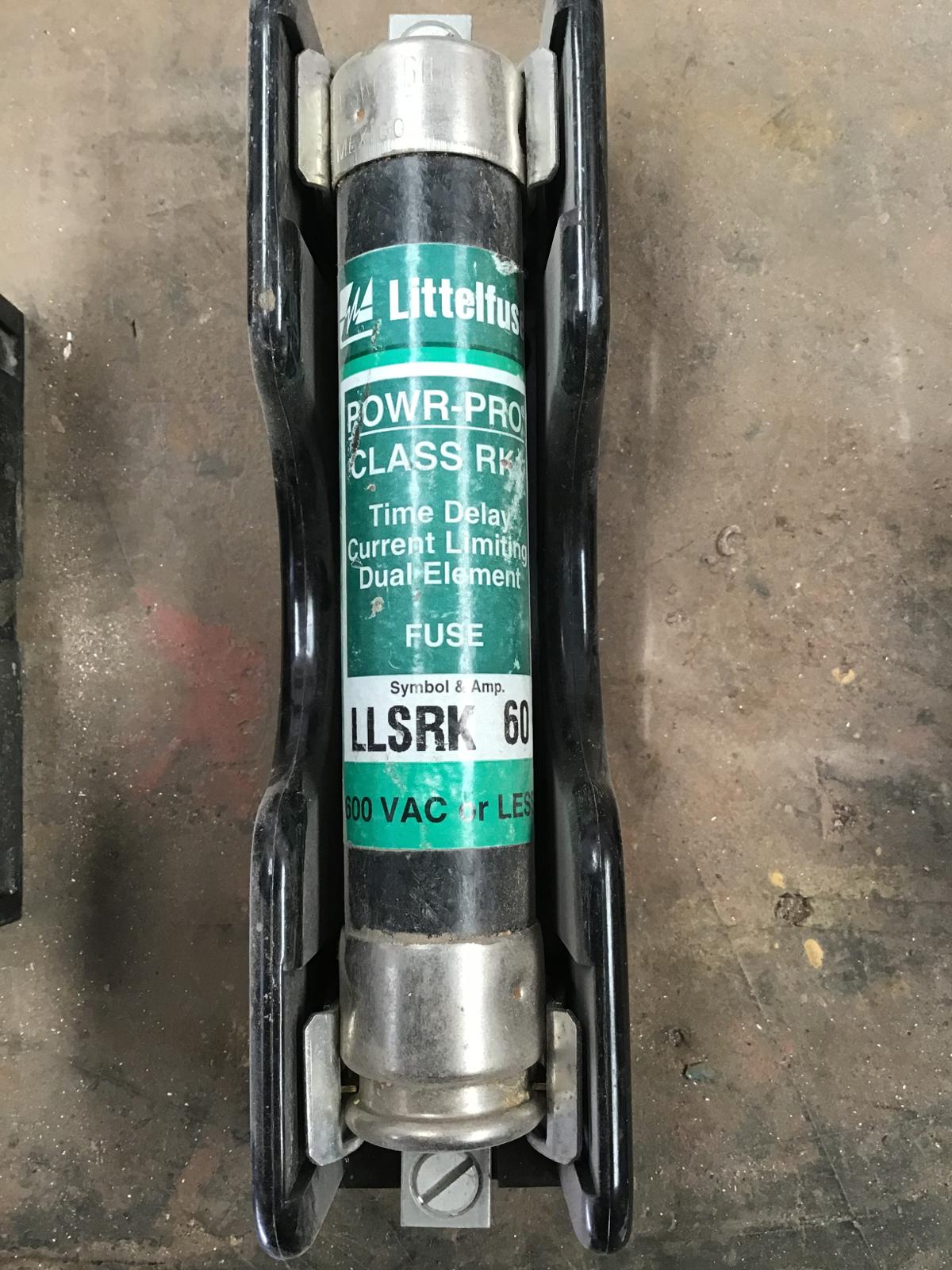 Portafusible con fusible LLSRK60 marca Littelfuse - imagen 1