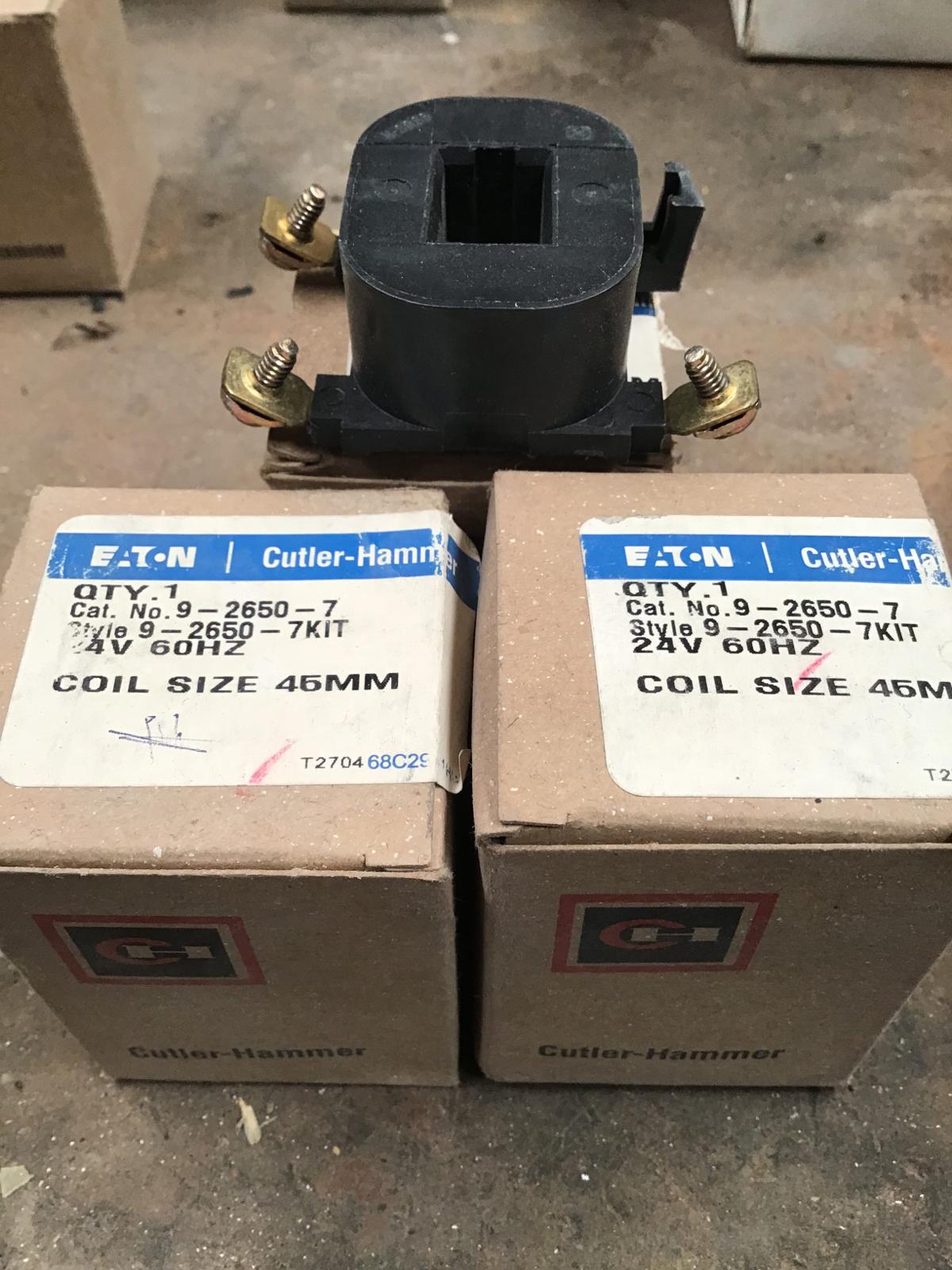 Bobina 110V modelo 9-2650-7 marca Cutler Hammer - imagen 1