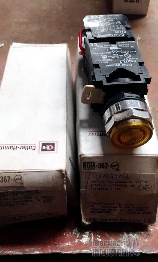 Lámpara indicadora de prueba E22QB4TL2 Cutler Hammer - imagen 1