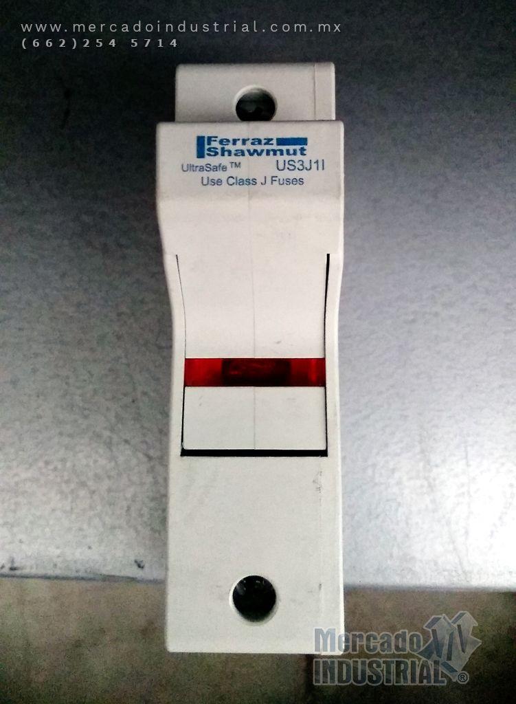 Caja portafusible 30 AMP 600V modelo US3J1I marca Ferraz Shawmut - imagen 1