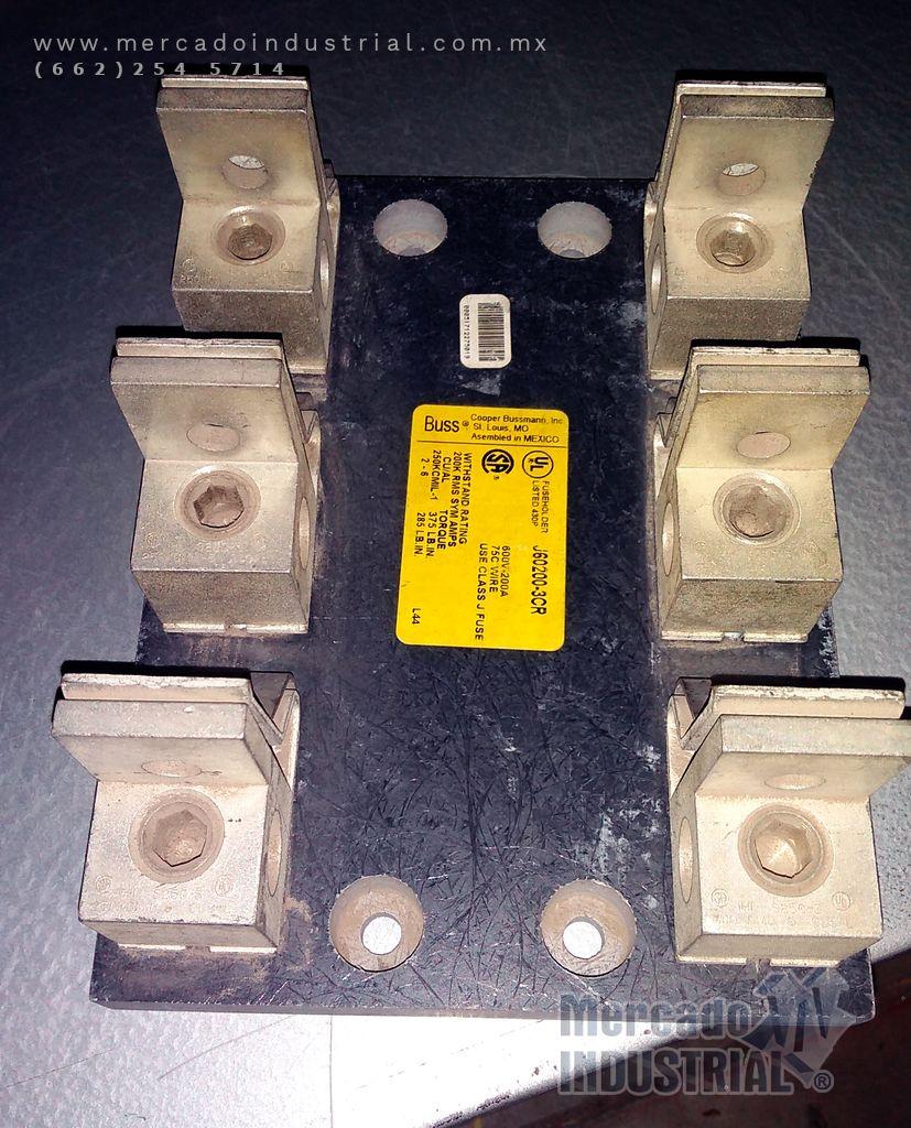 Portafusible J60200-3CR marca Bussman - imagen 1