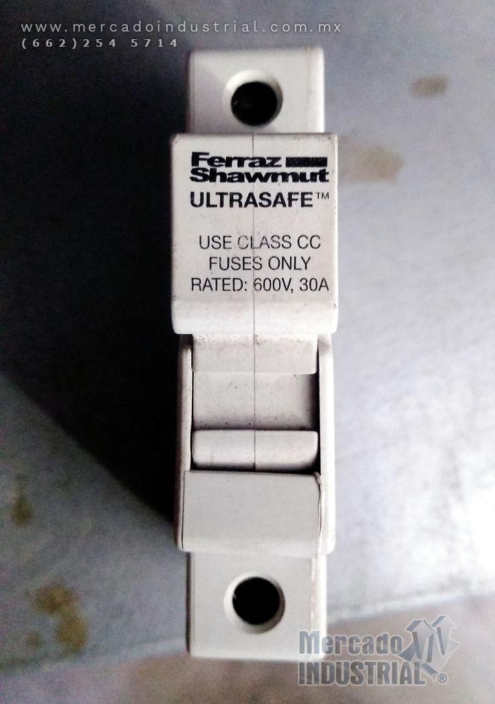 Porta fusible 30 AMP 600 V marca Ferraz Shawmut - imagen 1