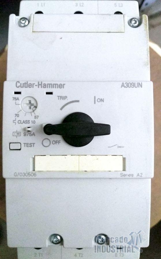 Protector manual para motor modelo A309VN marca Cutler-Hammer - imagen 1