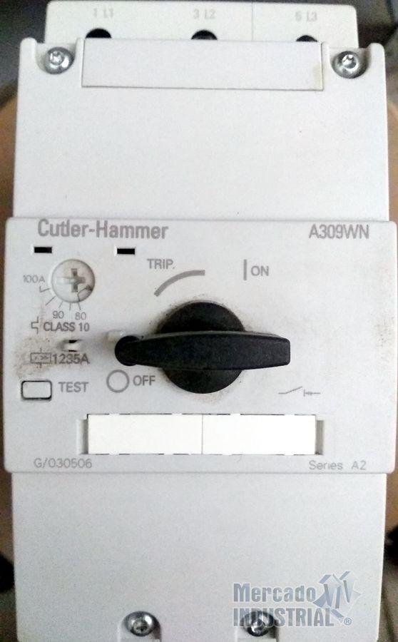 Protector manual para motor A309WN de 80-100 A marca Cutler-Hammer - imagen 1