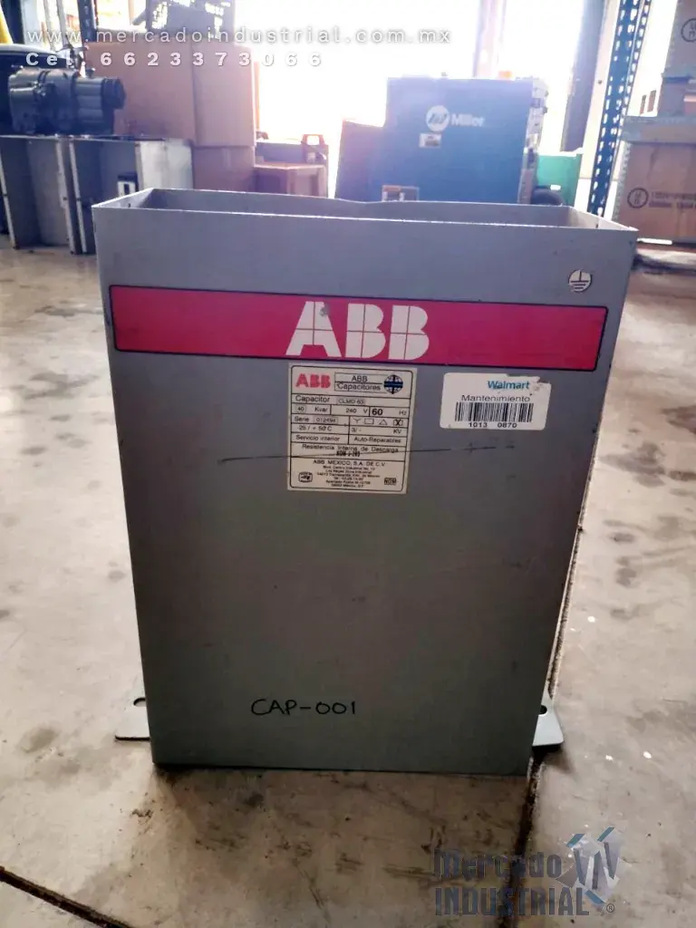 Capacitor 40 KVAR marca ABB - imagen 1