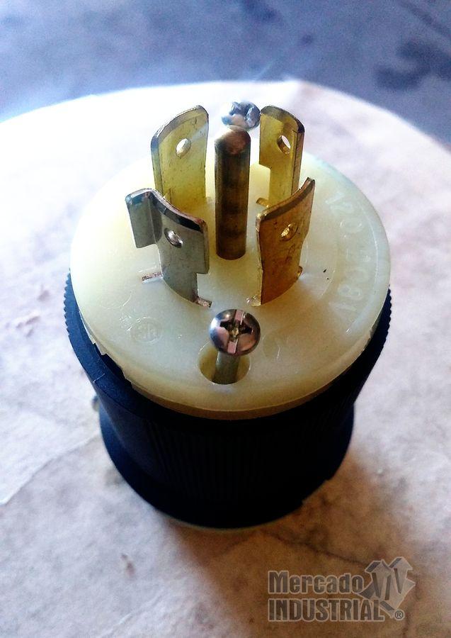 Toma corriente hembra 20 AMP 120/208 VCA modelo HBL2511 marca Hubbell - imagen 1