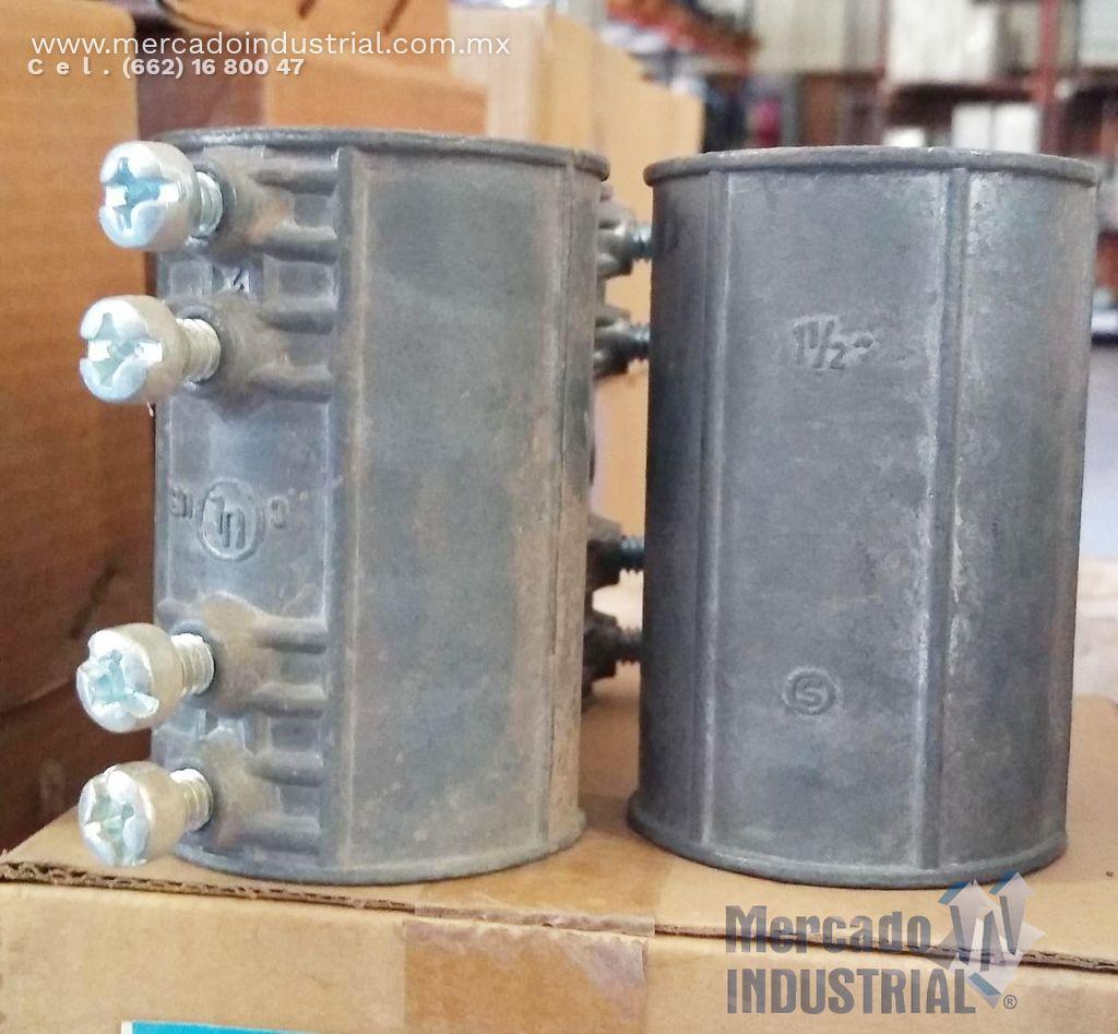 Cople para tubo EMT 1 1/2" modelo 2464 marca COOPER - imagen 1