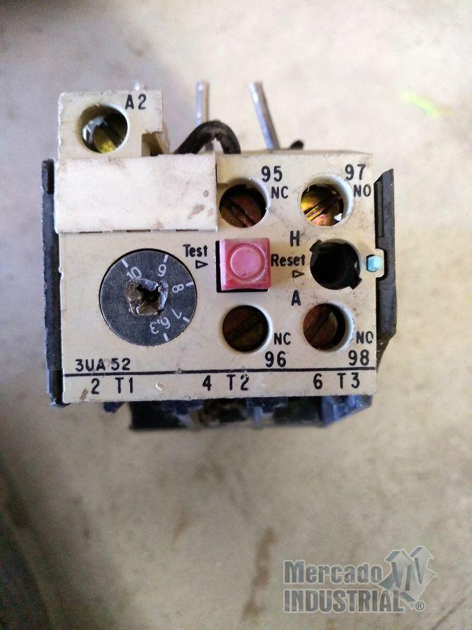 Relevador 4 - 6.3 AMP modelo 3UA52 marca SIEMENS - imagen 1