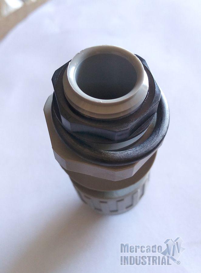 Conector Conduit 1/2" modelo PS0509NGY marca Hubbell - imagen 1