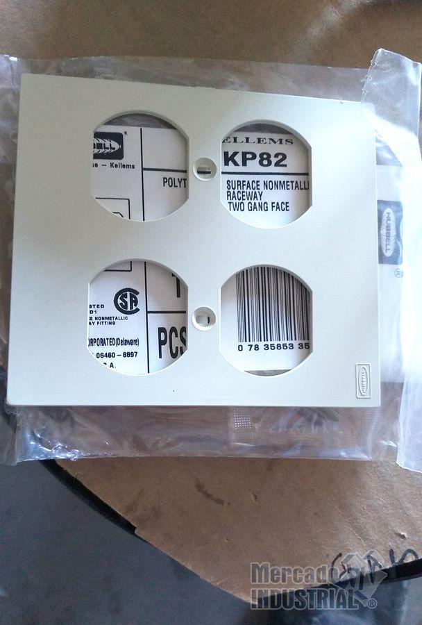 Tapa/placa modelo KP82 marca Hubbell - imagen 1