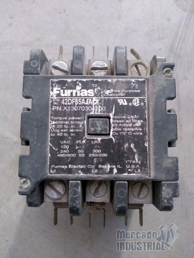 Contactor 30 AMP 3 polos modelo 42BF35AJAFU marca FURNAS - imagen 1